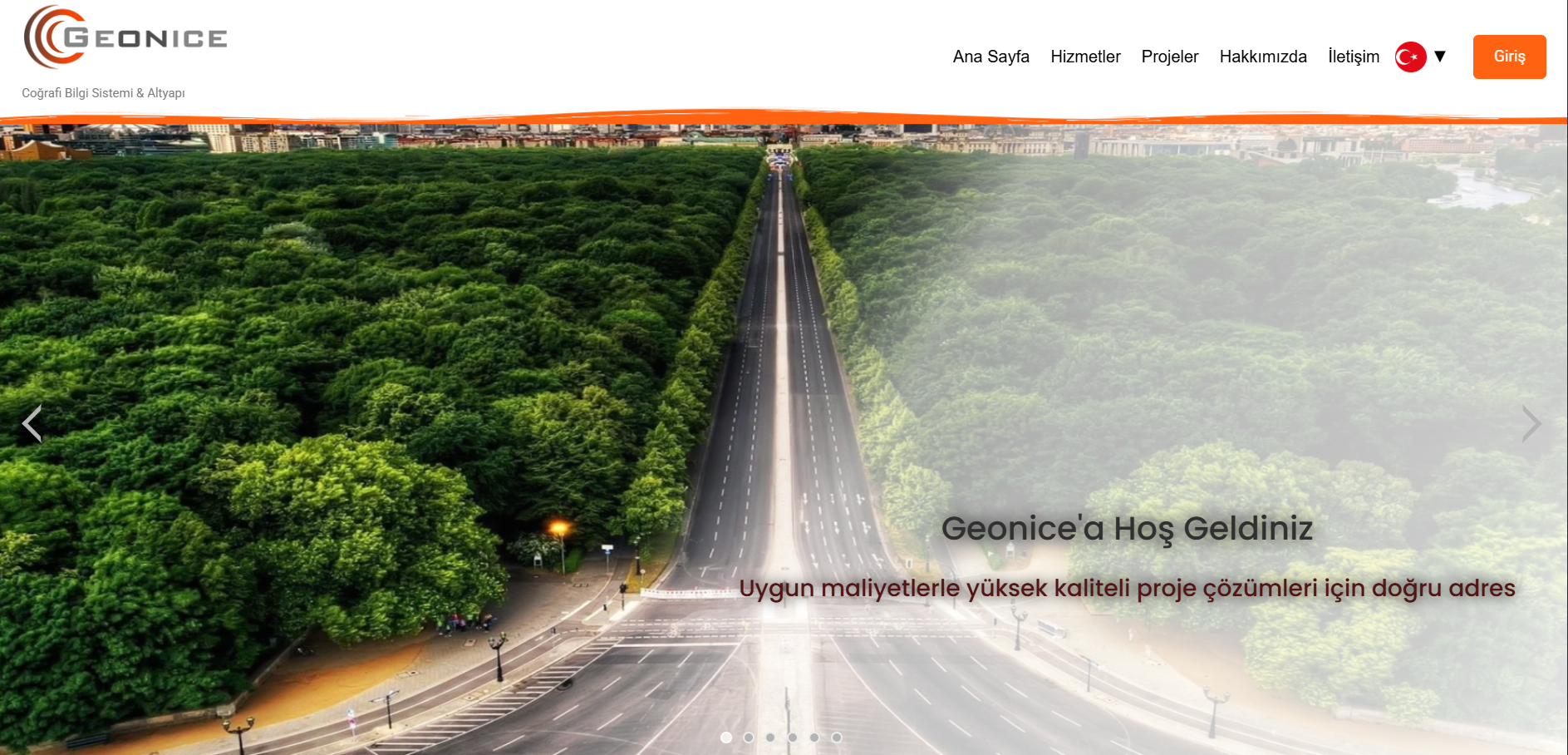 Geonice Web Tasarım Projesi